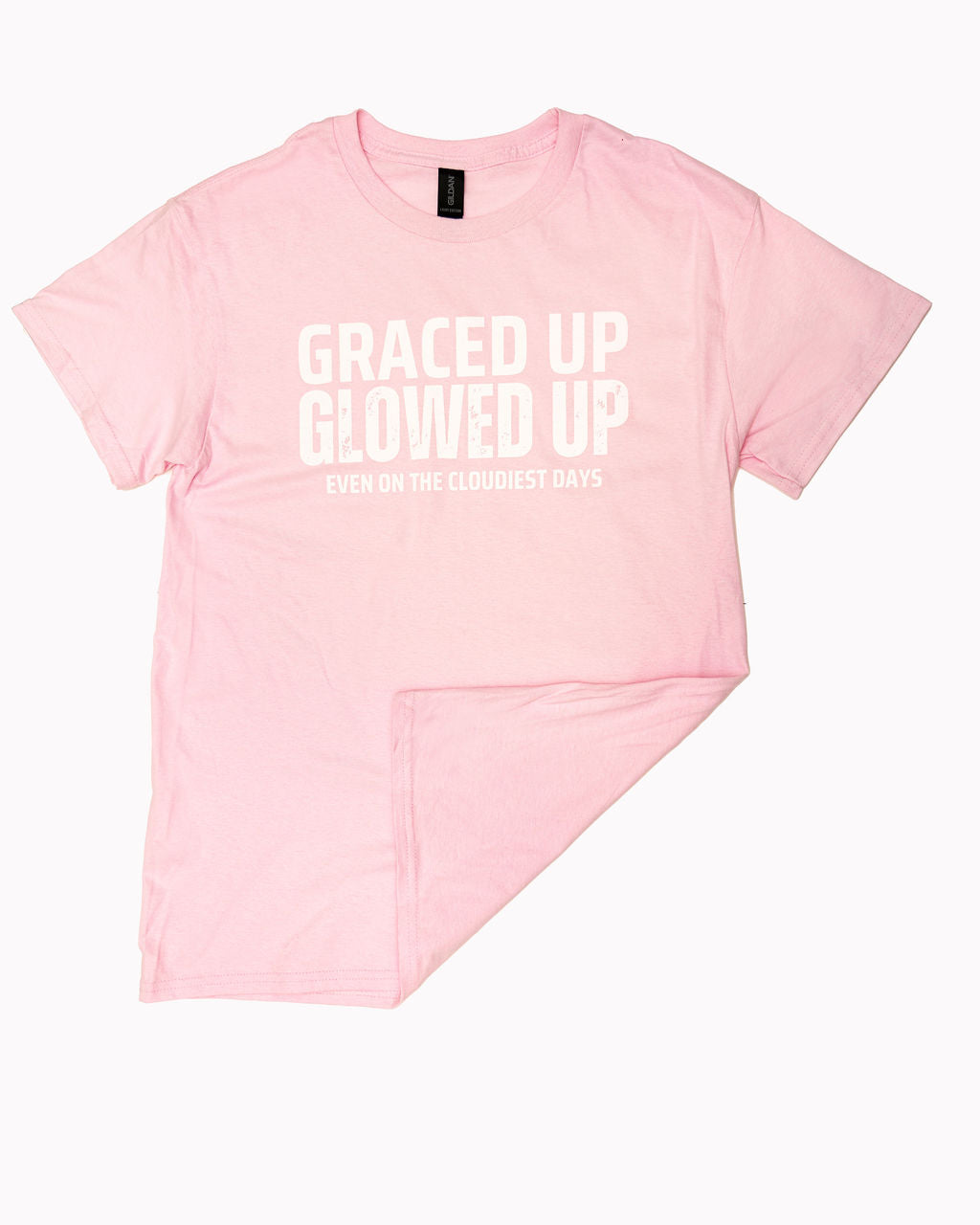 Graced Up Glowed Up T-Shirt – Pink