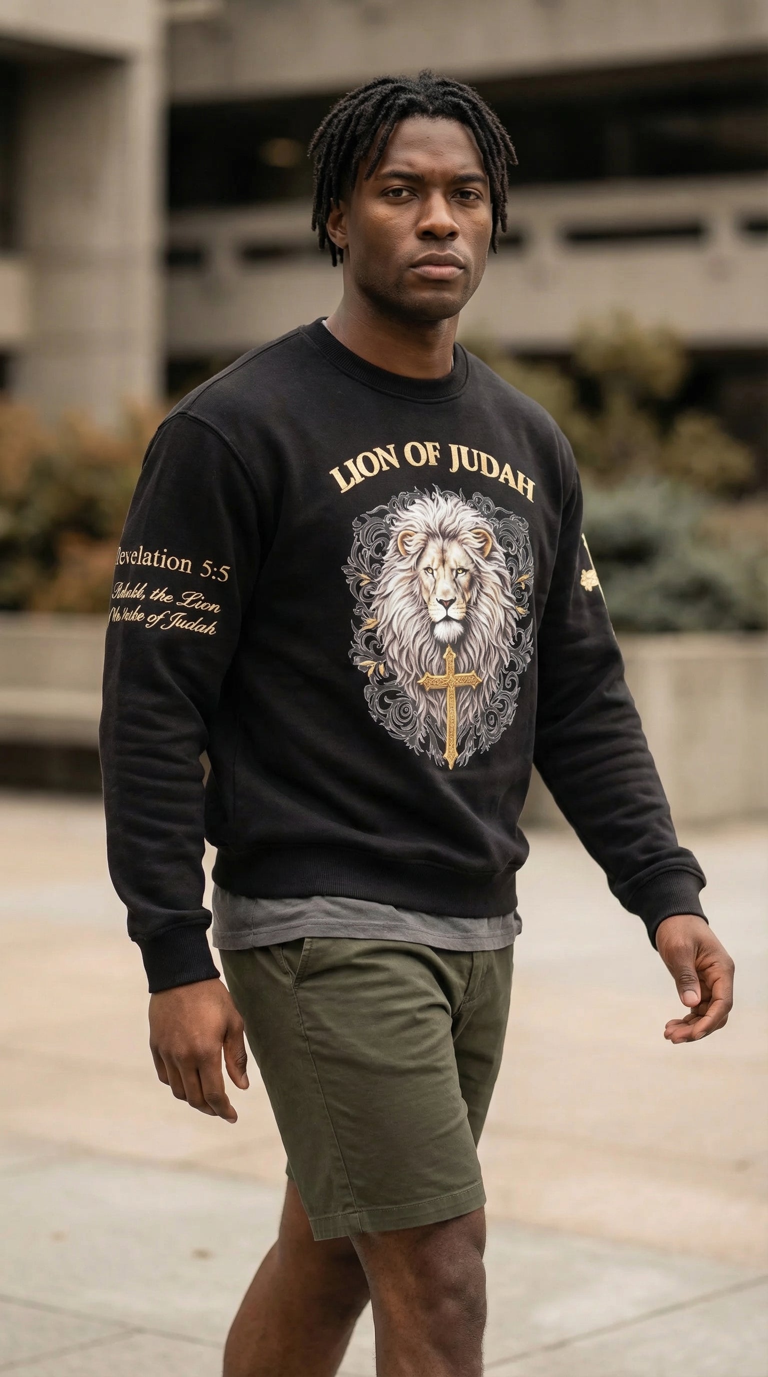THE LION OF JUDAH CREWNECK